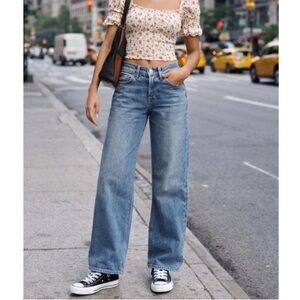 Levi's Super Low Loose Wide Jeans